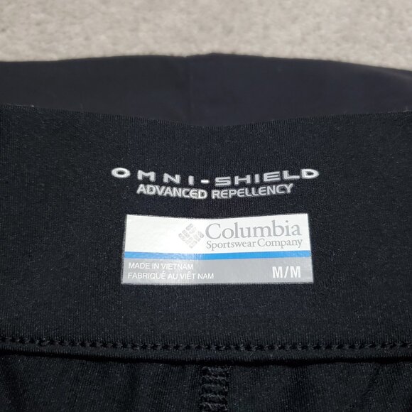 COLUMBIA All Seasons Skort Shorts Skirt Hiking Stretch Black Women's Medium - Picture 7 of 12